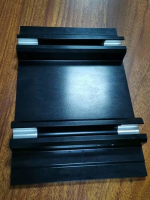 Các bộ phận gia công CNC chính xác Anodizing màu đen Được chứng nhận ISO