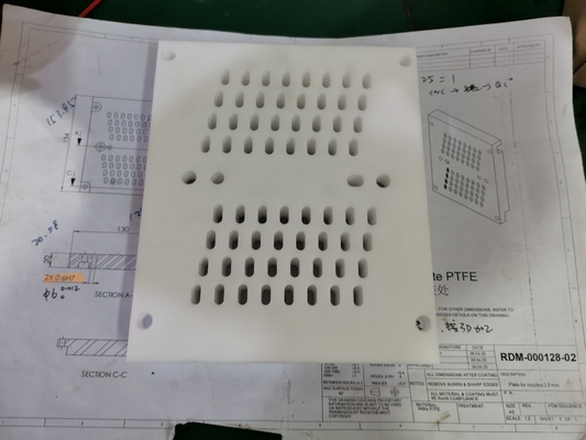 Phay các bộ phận bằng nhựa gia công CNC NYLON DELRIN PTFE PVC PC