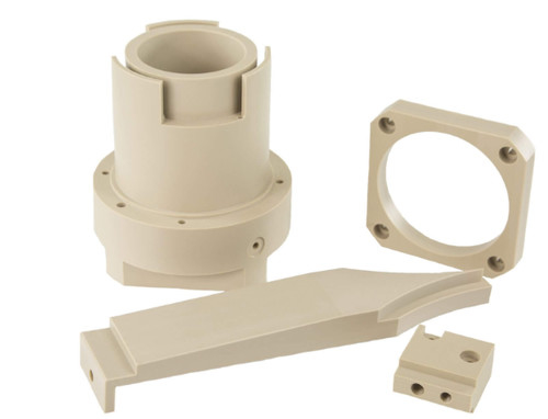 Vật liệu PEEK Bộ phận gia công phay CNC Chổi đánh bóng điện phân